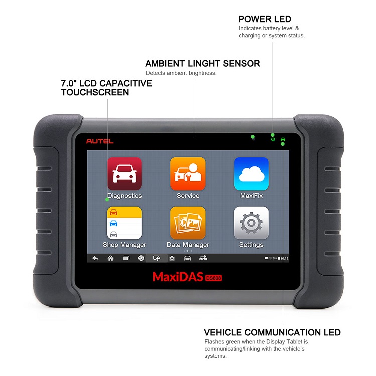 Autel MAXIDAS DS808 ECU Programmer Scanner