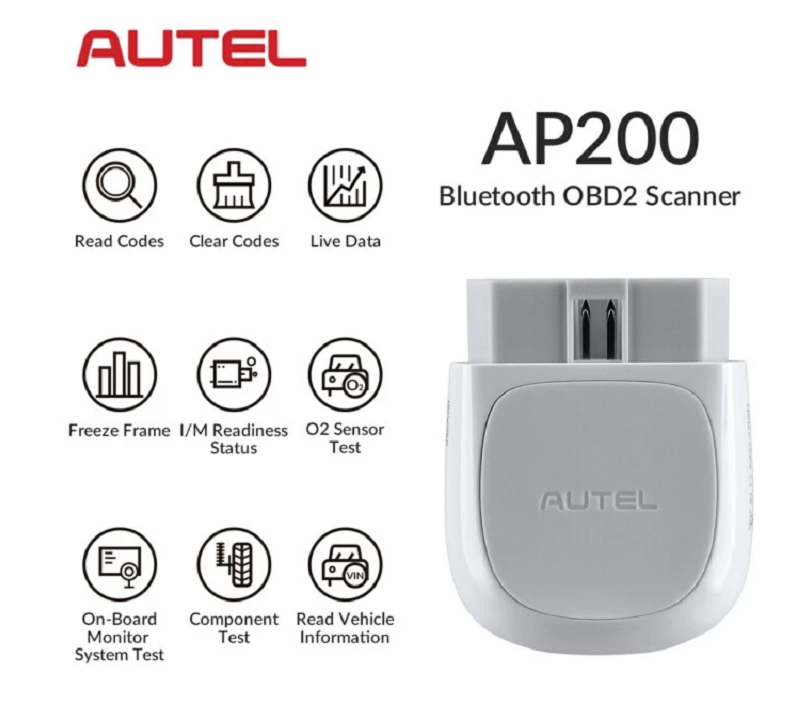 Leitor de código Autel AP200 OBDII