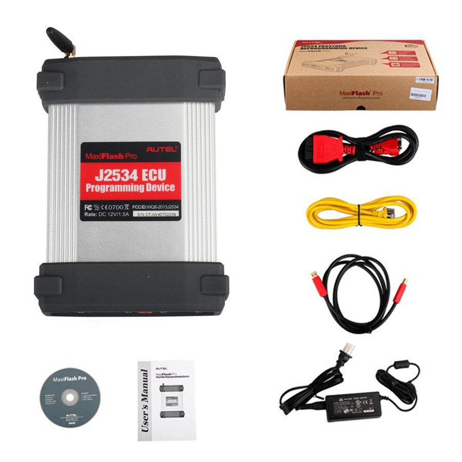 Dispositivo de programação Autel MaxiFlash Pro J2534 ECU