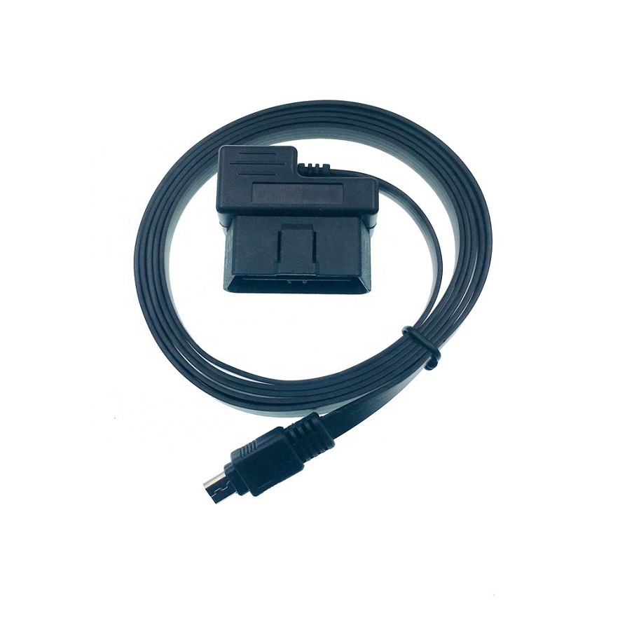 Conector de cabo OBD2 USB plano micro USB