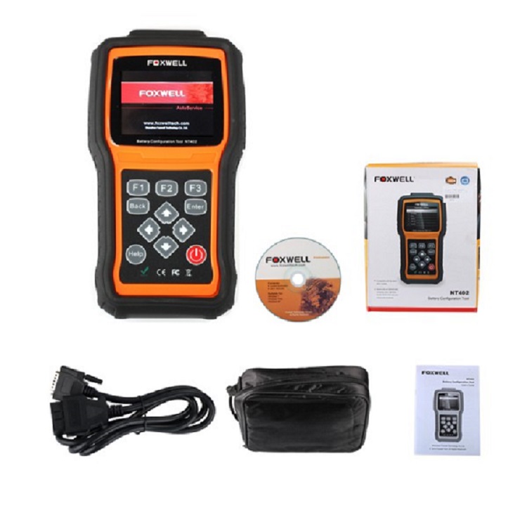 Ferramenta de Configuração de Bateria Foxwell NT402