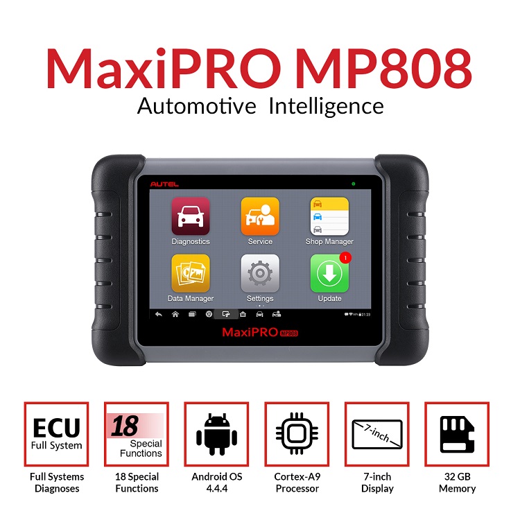 Autel Maxipro MP808 codificador chave