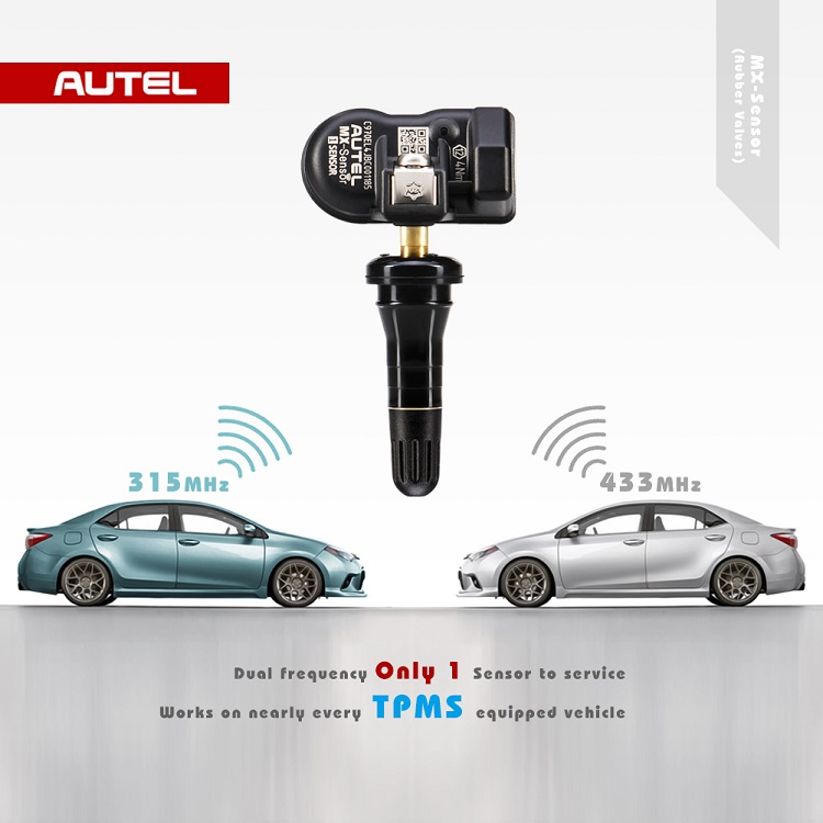 Autel 315 & 433MHz em 1 Sensor para TPMS