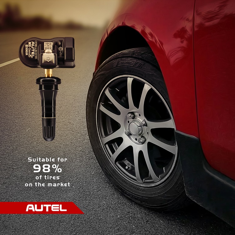 Autel MX sensor 315 433MHZ TPMS cobertura completa de marcas de automóveis