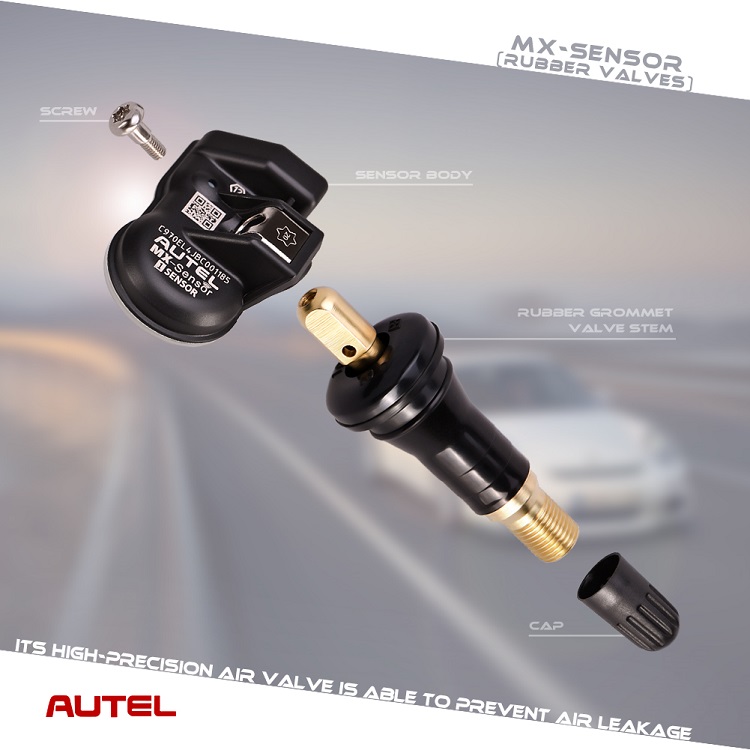 Como instalar o sensor Autel MX 315 433MHZ, sensor TPMS?